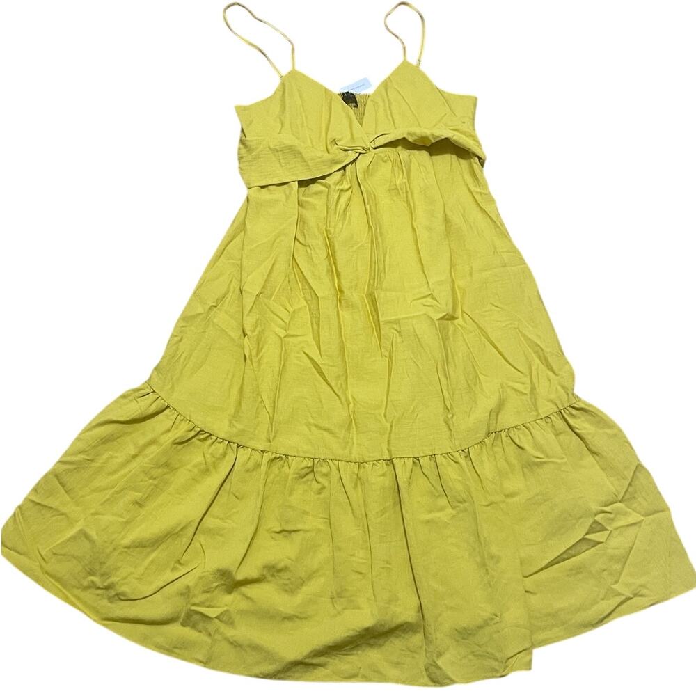 Banana Republic Yellow Midi Sundress